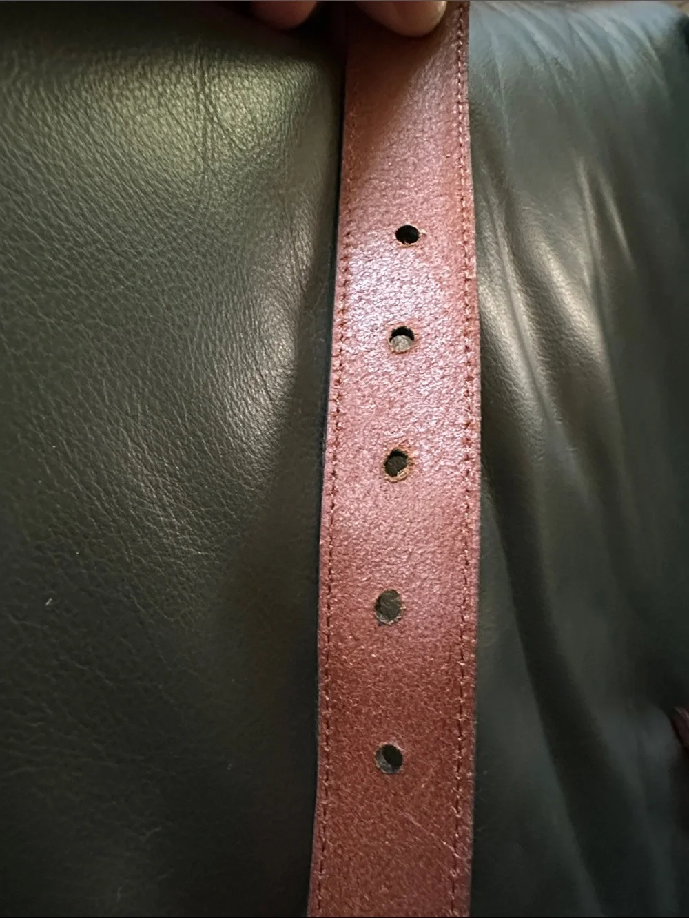 Lauren Ralph Lauren New Leather Men's Belt in Brown